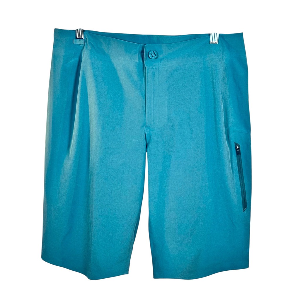 Patagonia Women's Dirt Roamer Bike‎ Shorts | Dark Teal | Size 12 | EUC